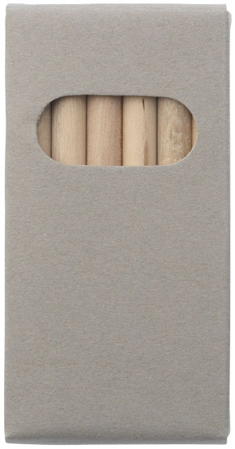 Buntstiftset | Papier | 6-teilig | hellgrau