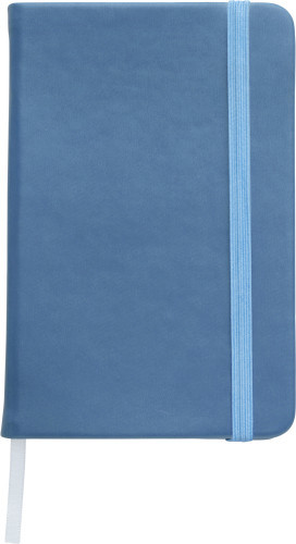 Notizbuch 'Pocket' aus PU Hellblau