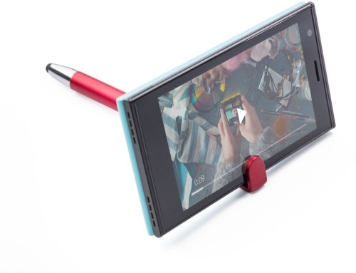 Stylo bille pour smartphone rouge