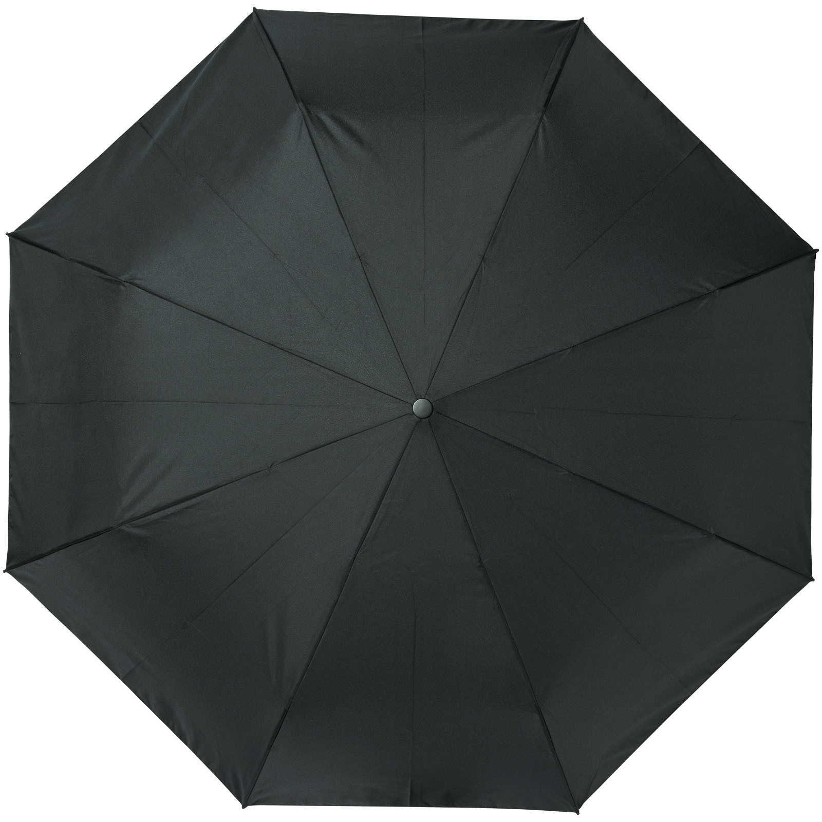 Automatic umbrella | 102 cm | rPET polyester pongee | Eco-friendly | solid black