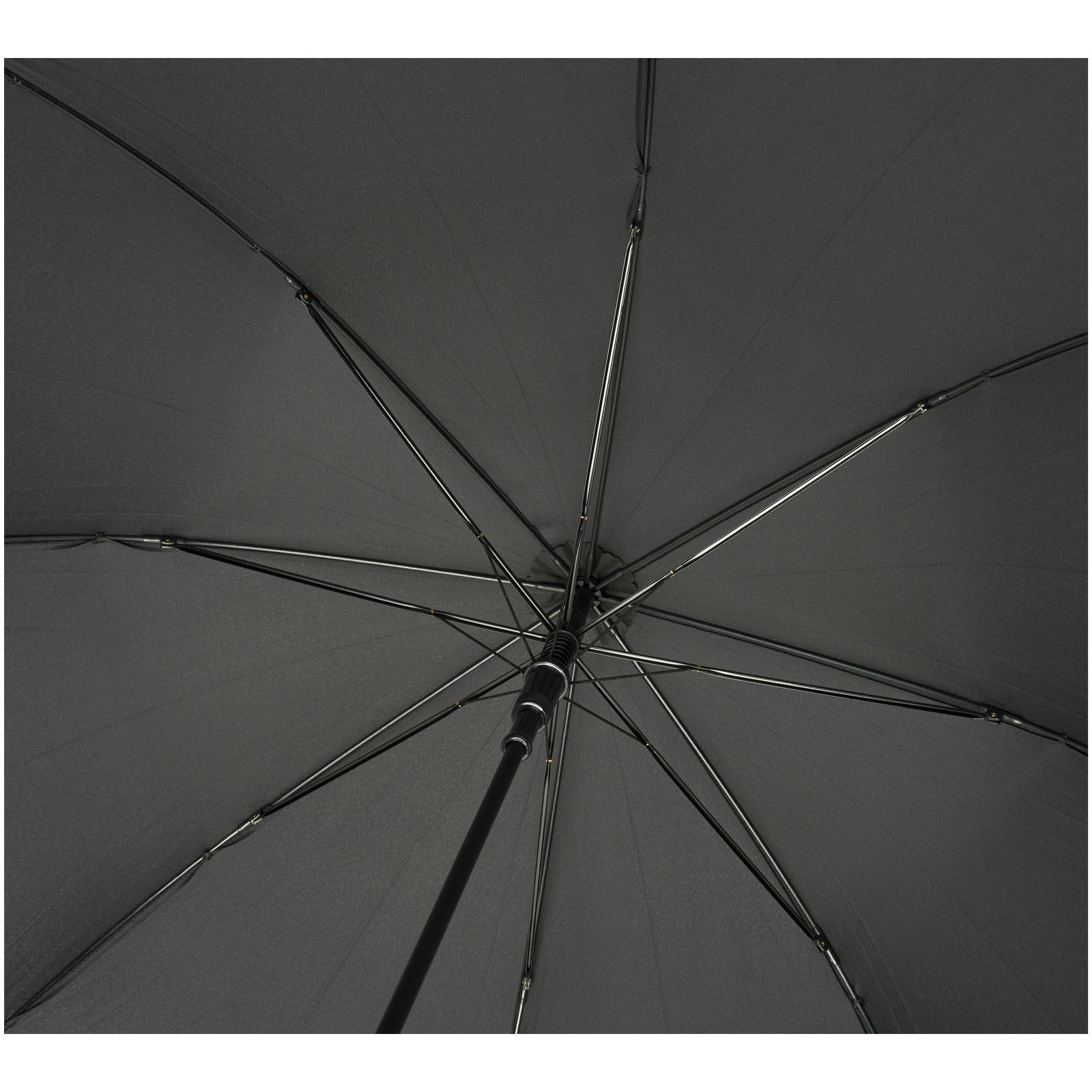 Automatic umbrella | 102 cm | rPET polyester pongee | Eco-friendly | solid black