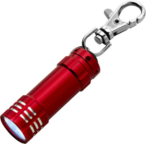 Aluminium 2-in-1 sleutelhanger lichtgroen