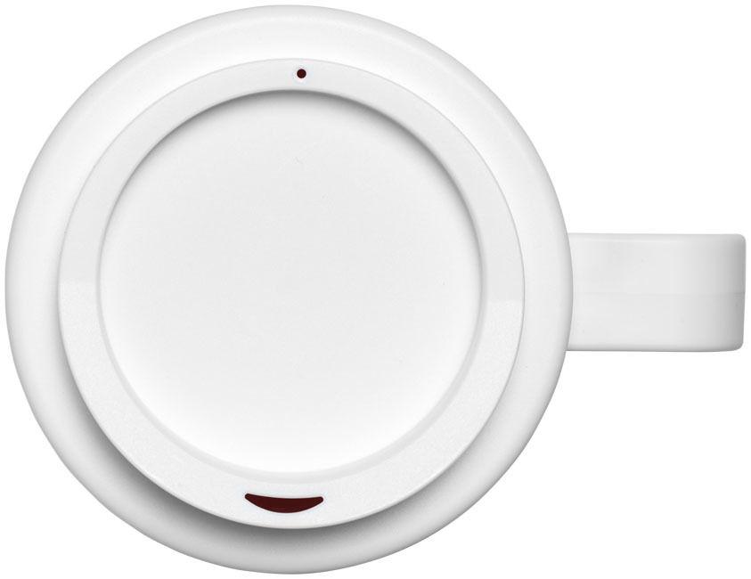 Thermo mug | PP Plastic | 350ml | Made in the UK | red;white
