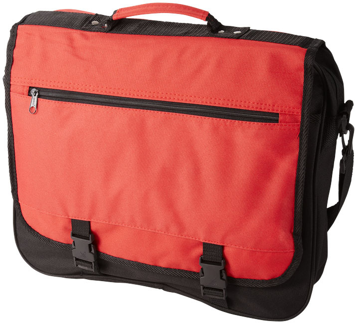 Exhibition bag | Polyester | With shoulder strap | red