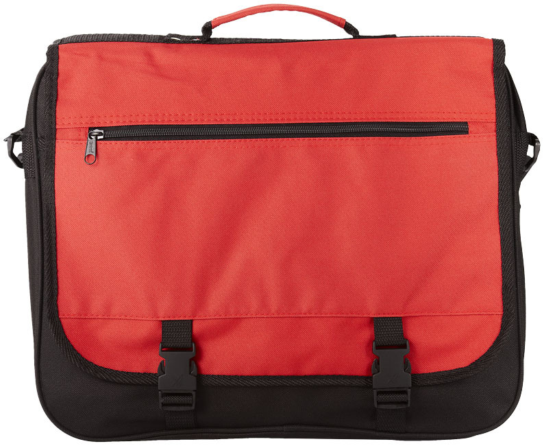 Exhibition bag | Polyester | With shoulder strap | red