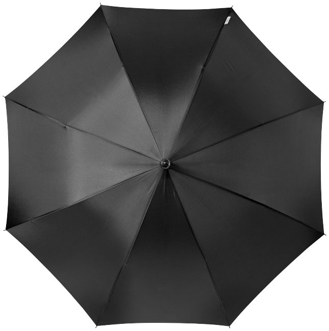 Automatic umbrella | 102 cm | Matching colour sleeve | Polyester pongee | Premium | solid black