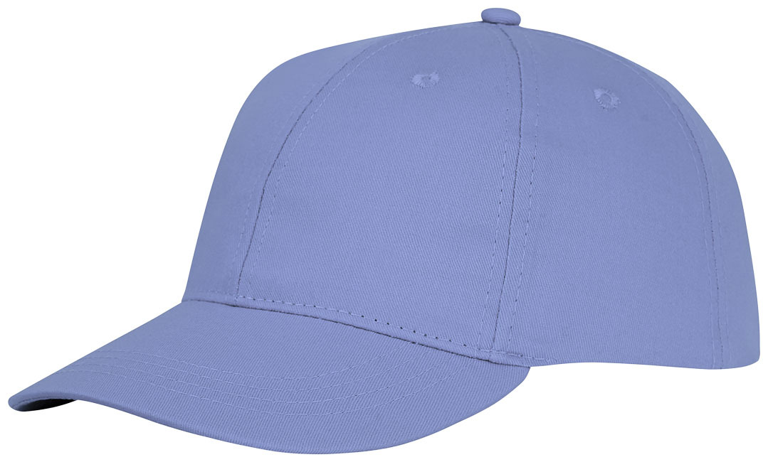 Cap | Cotton twill | 6 panels | Head size: 58cm | Breathability | Light blue