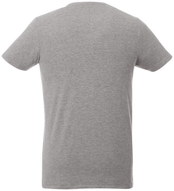 Short sleeve t-shirt | Organic cotton | For men | Sustainable | S | grey melange