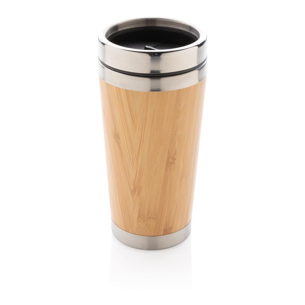 Thermobecher | Bio-Bambus | 450 ml | Heiß bis zu 3 Std. | Brown (728)