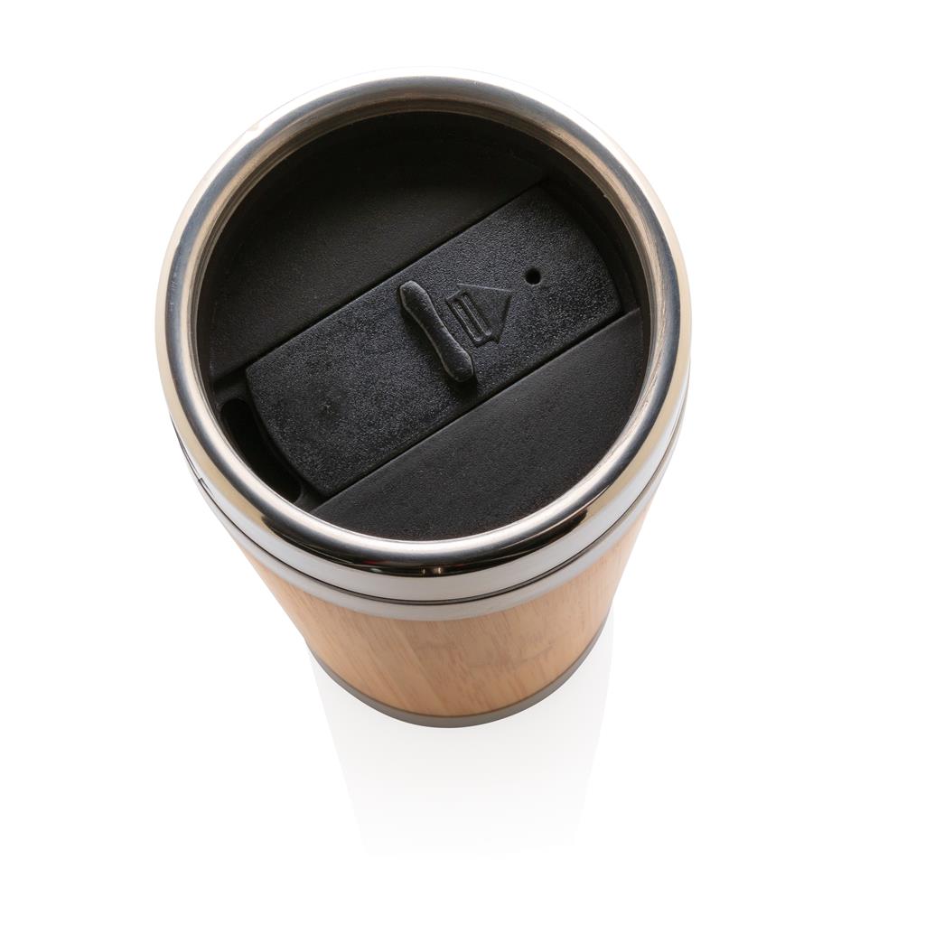 Thermobecher | Bio-Bambus | 450 ml | Heiß bis zu 3 Std. | Brown (728)