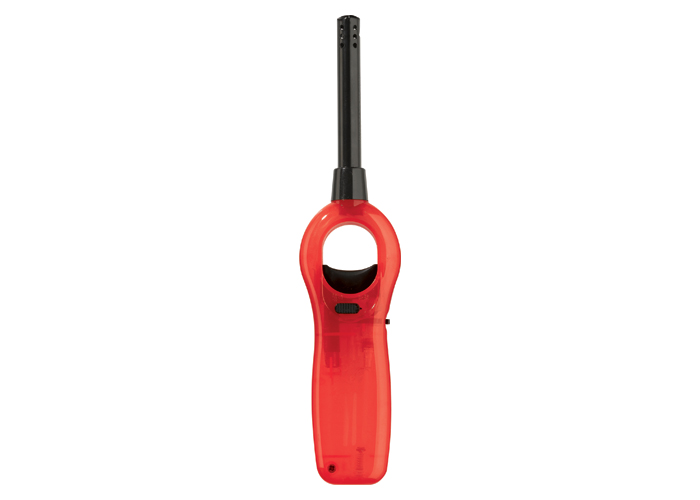 Allume gaz transparent rouge