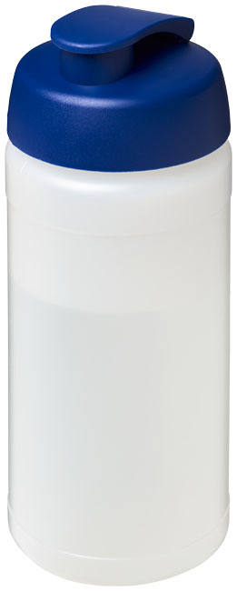 Sportfles | HDPE Kunststof, PP Kunststof | 500 ml | Goedkoop | transparant;blauw