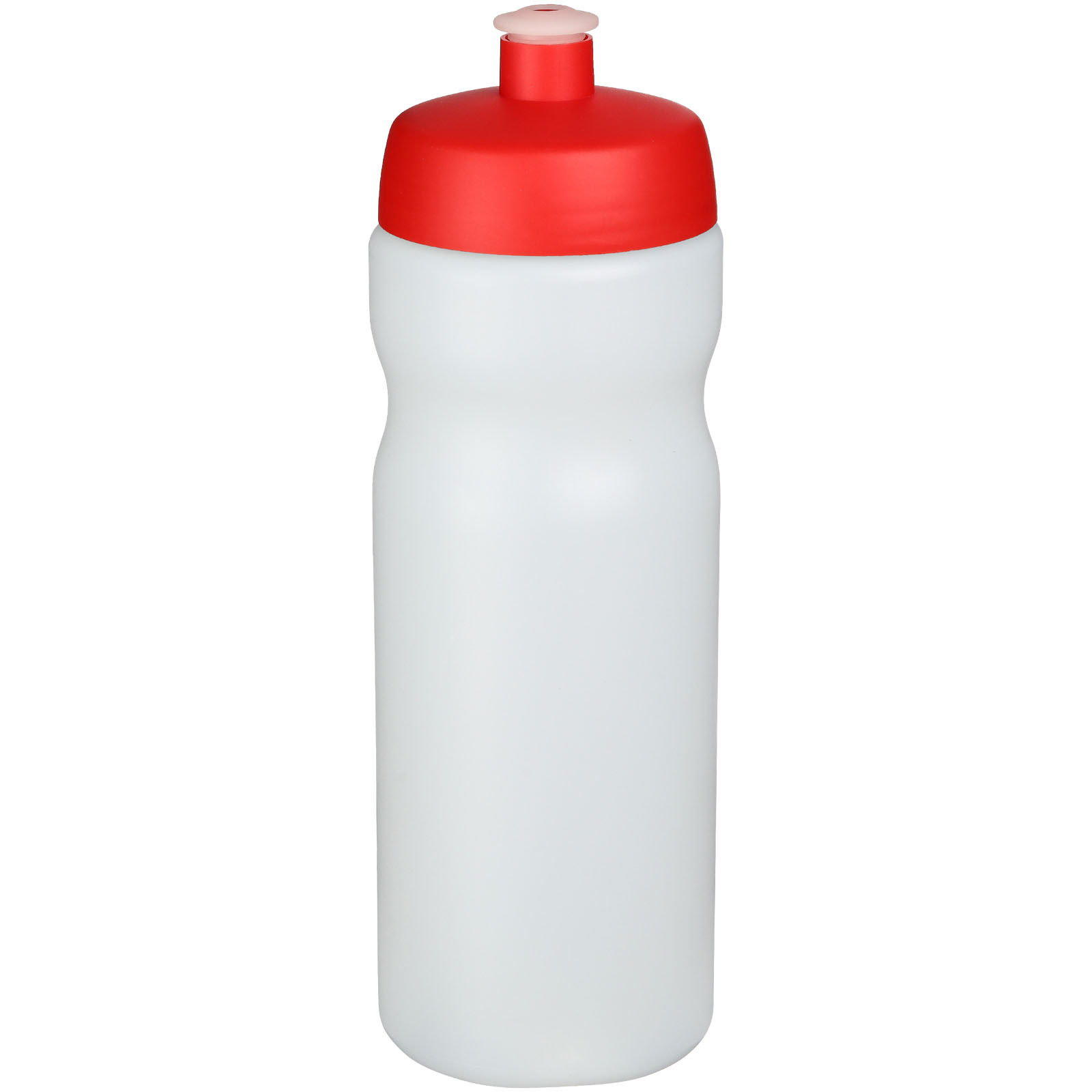 Sports bottle | HDPE plastic, PP plastic | 650 ml | Spout | transparent;red