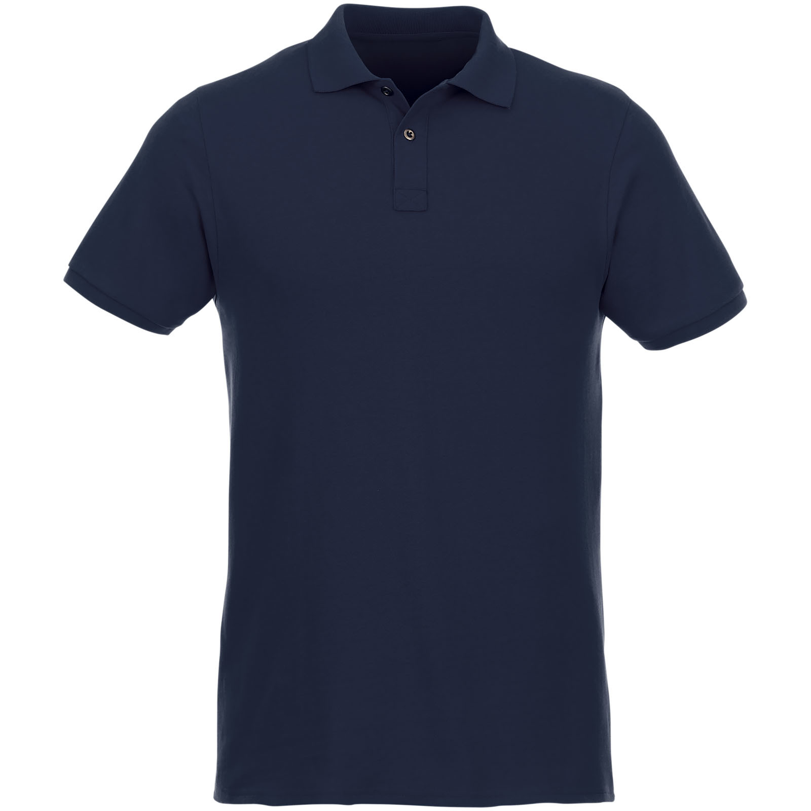 Short sleeve polo | Organic cotton & rPET | For men | Sustainable | XS | navy