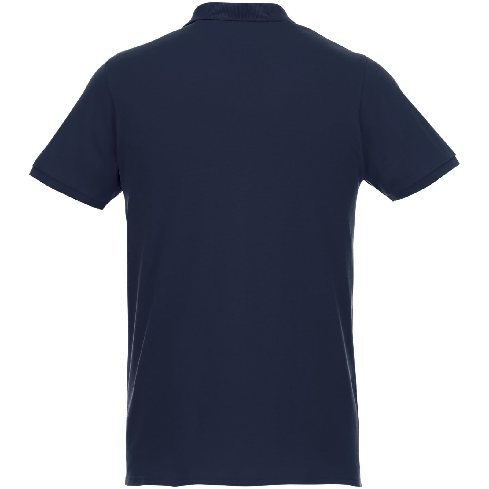 Short sleeve polo | Organic cotton & rPET | For men | Sustainable | XS | navy