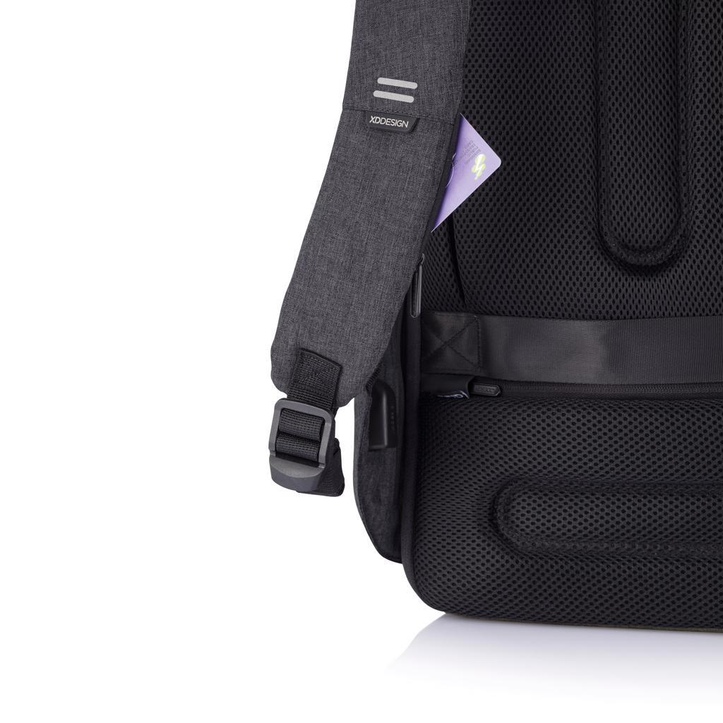 Bobby Hero XL Anti-Diebstahl-Rucksack, schwarz
