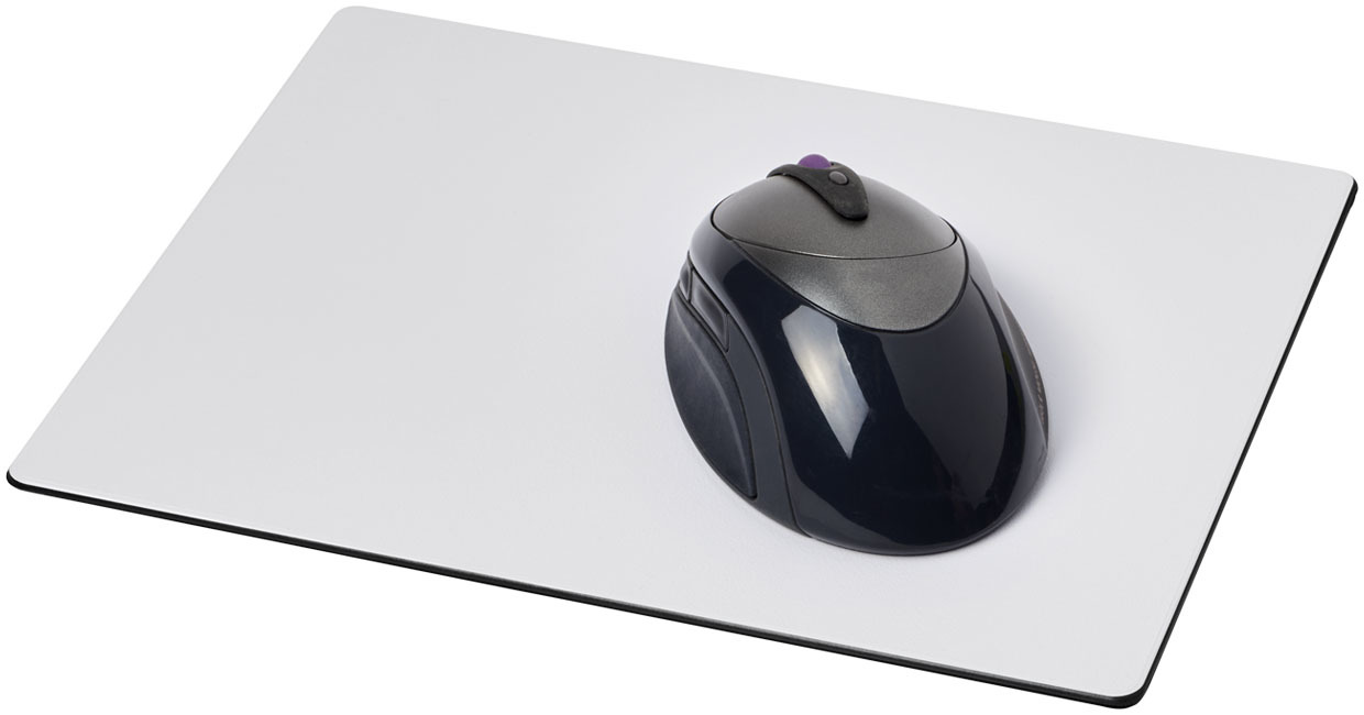 Brite-Mat® rechthoekige muismat - Zwart