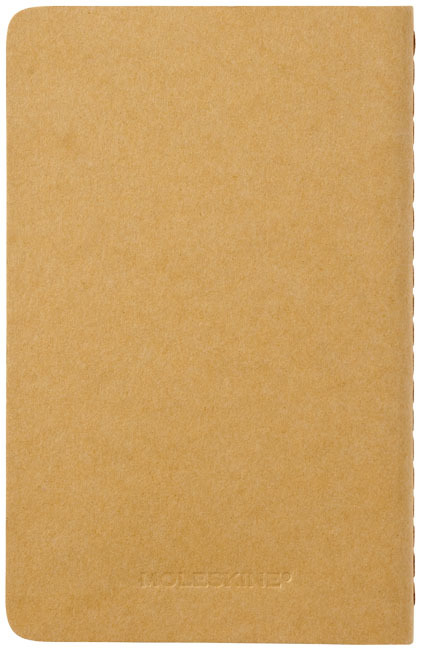 Notitieboek | Moleskine Journal PK | Kartonnen kaft | 14x9cm | Blanco pagina's | kraft bruin