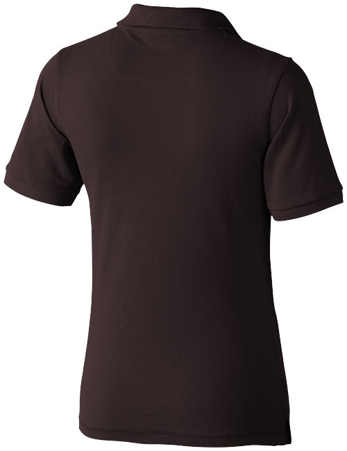 Polo shirt | Cotton 200 g/m2  | For women | Designed with a fitted shape | XXL | Chocolate brown