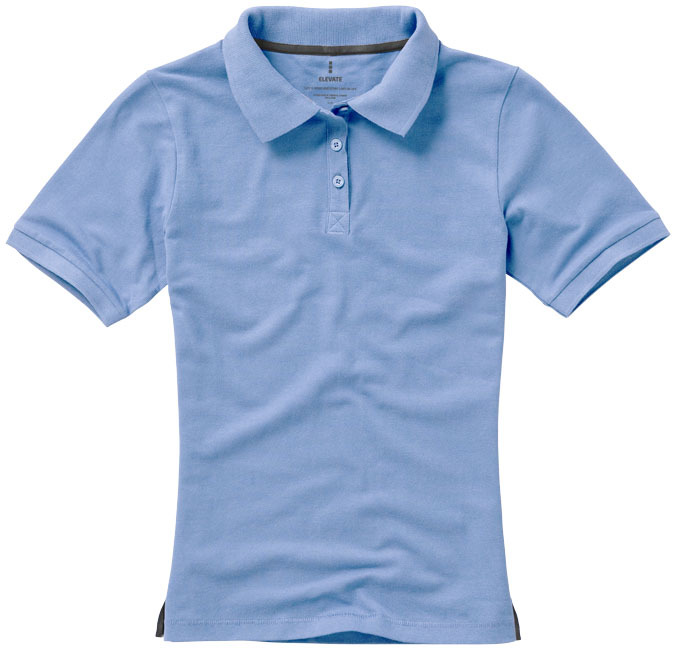 Polo shirt | Cotton 200 g/m2  | For women | Designed with a fitted shape | XL | light blue