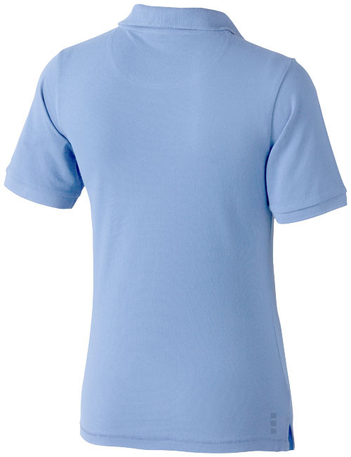 Polo shirt | Cotton 200 g/m2  | For women | Designed with a fitted shape | XL | light blue