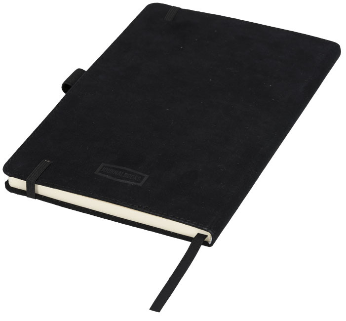 Carbony A5 suède notitieboek - Zwart