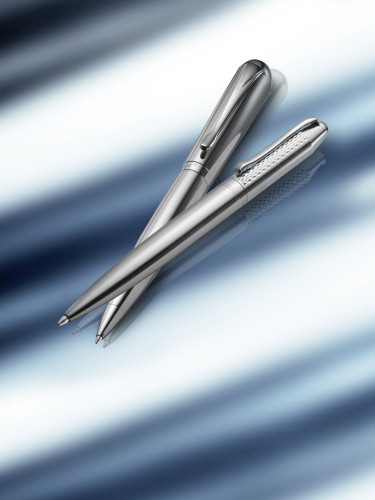 Stylo bille Charles Dickens® argenté