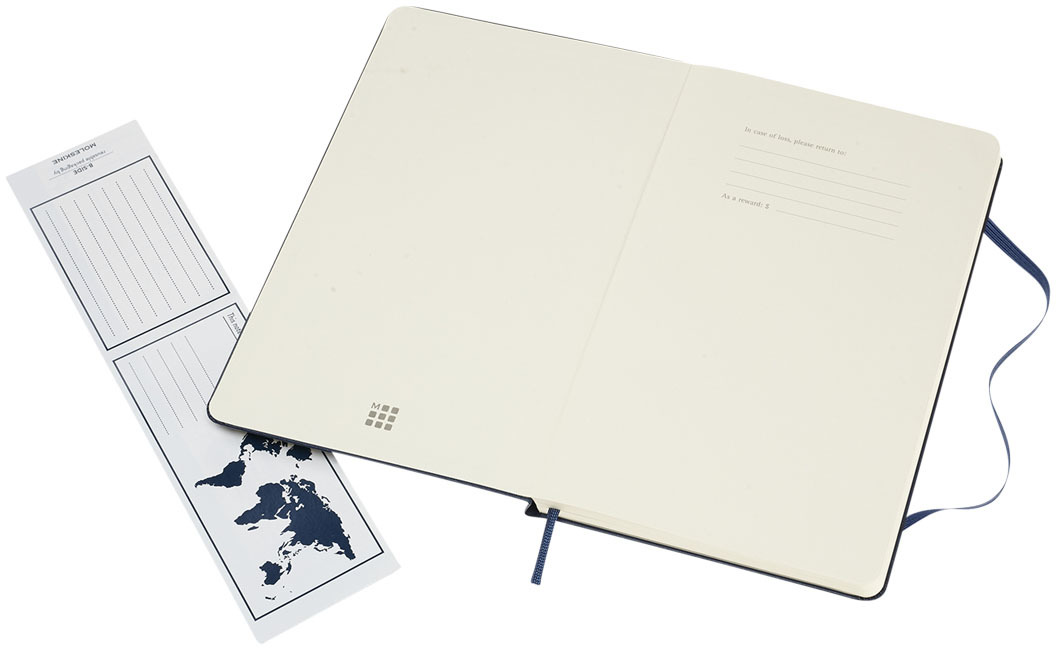 A5 notebook | Moleskine | 240 dotted pages | Hard cover | sapphire blue