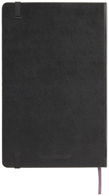Notebook | Moleskine Classic PK | 14x9cm | 192 squared pages | solid black