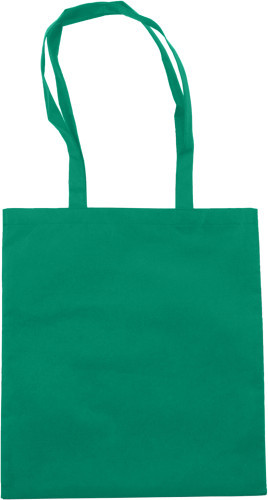 Einkaufstasche | Vliesstoff 80g/m² & PP | 37x40,5x0,2cm | Günstig | Grün