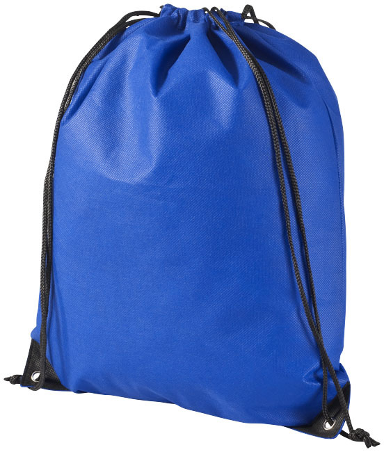 Drawstring bag | Non-woven | 42x34 cm | Eco | royal blue