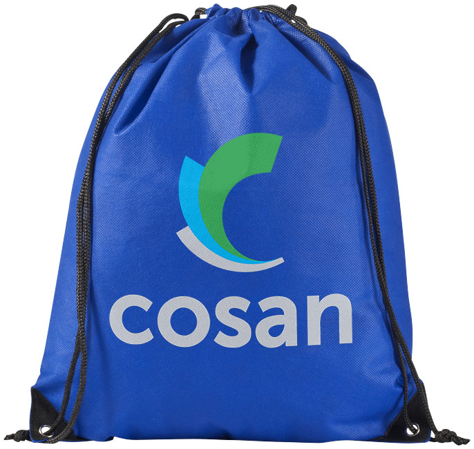 Drawstring bag | Non-woven | 42x34 cm | Eco | royal blue