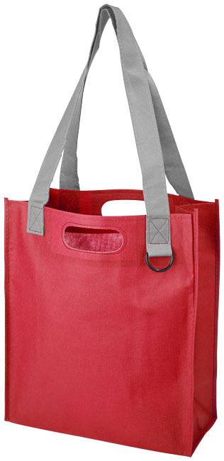 Sac shopping non tissé Expo - Rouge