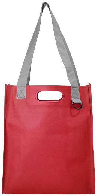 Sac shopping non tissé Expo - Rouge