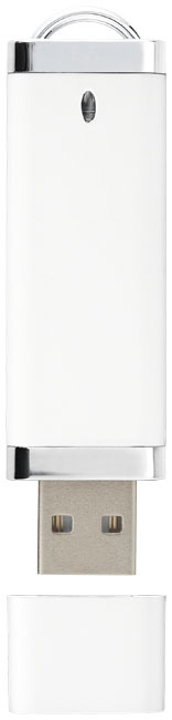 Flat 4 GB USB-Stick - weiss