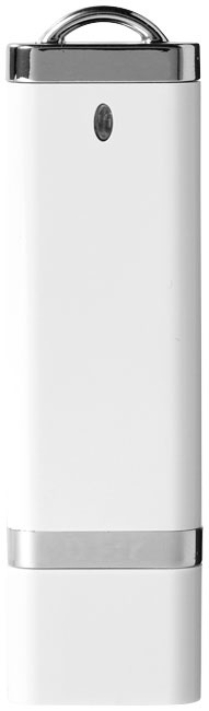 Flat 4 GB USB-Stick - weiss