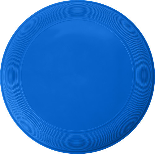 Frisbee | PP-Kunststoff | ø21.3 cm | Gerippte Ringe | mittelblau