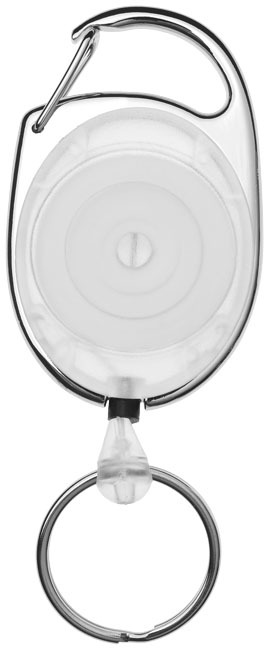 Porte-clés à boucle extensible Gerlos - Blanc