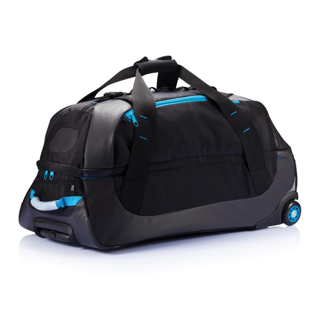 Trolley | Polyester | 100L | Viele Innentaschen mit Reißverschluss | Blue (3005;30)