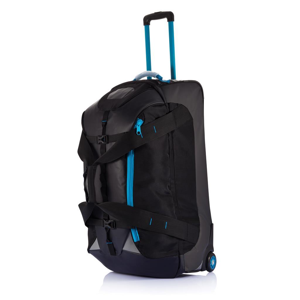 Trolley | Polyester | 100L | Viele Innentaschen mit Reißverschluss | Blue (3005;30)