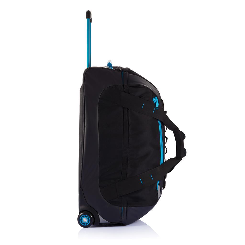 Trolley | Polyester | 100L | Viele Innentaschen mit Reißverschluss | Blue (3005;30)