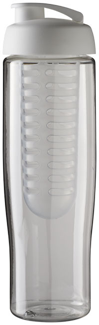 Sports bottle & infuser | Plastic | 700ml | Recyclable | transparent;white