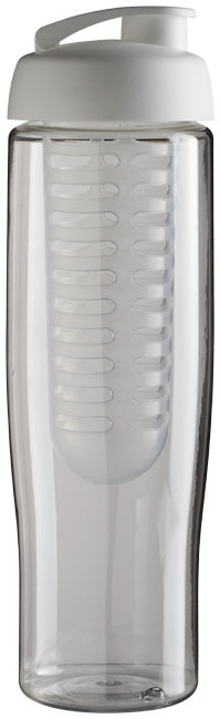 Sports bottle & infuser | Plastic | 700ml | Recyclable | transparent;white