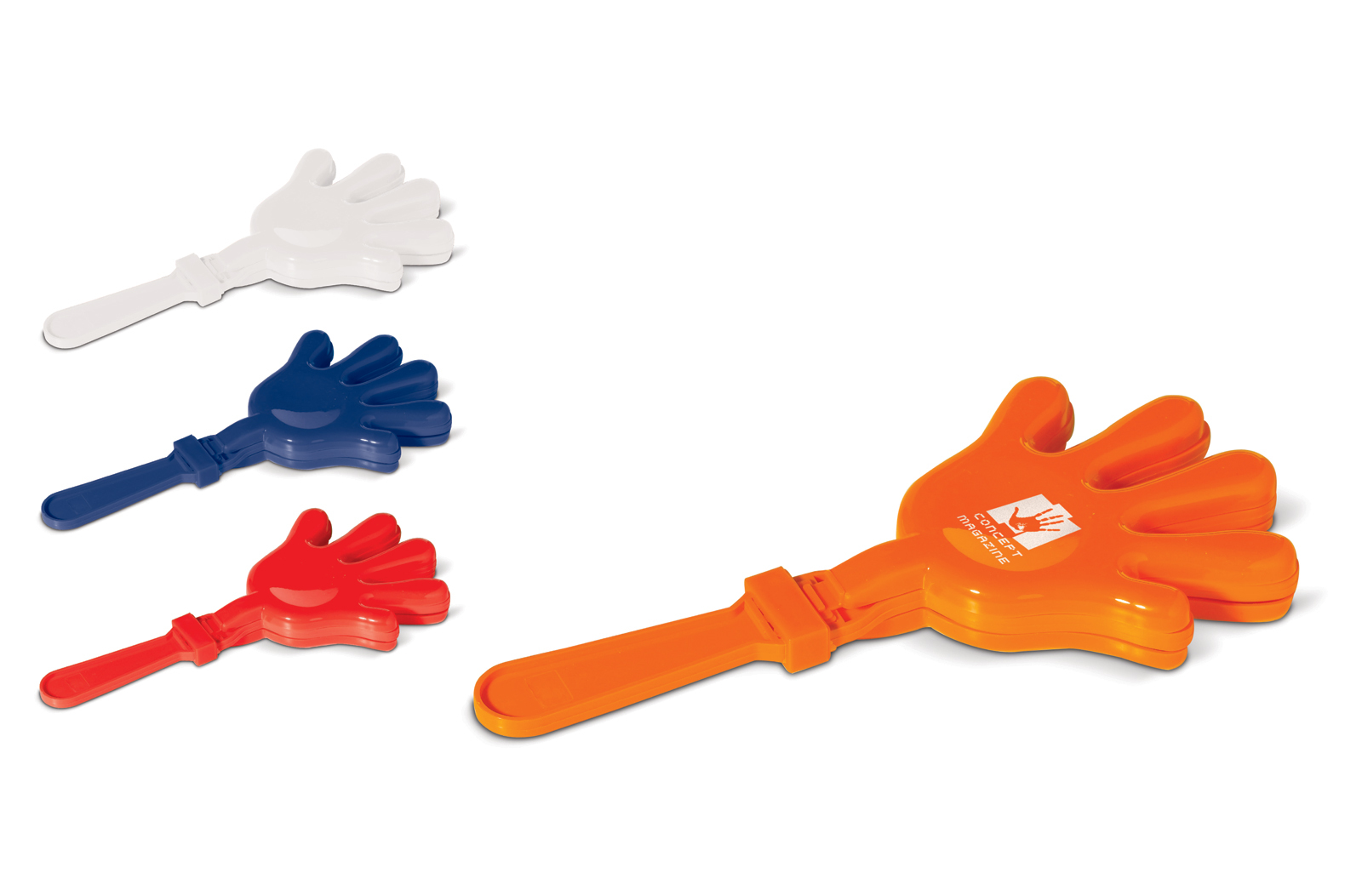 Handklapper blauw