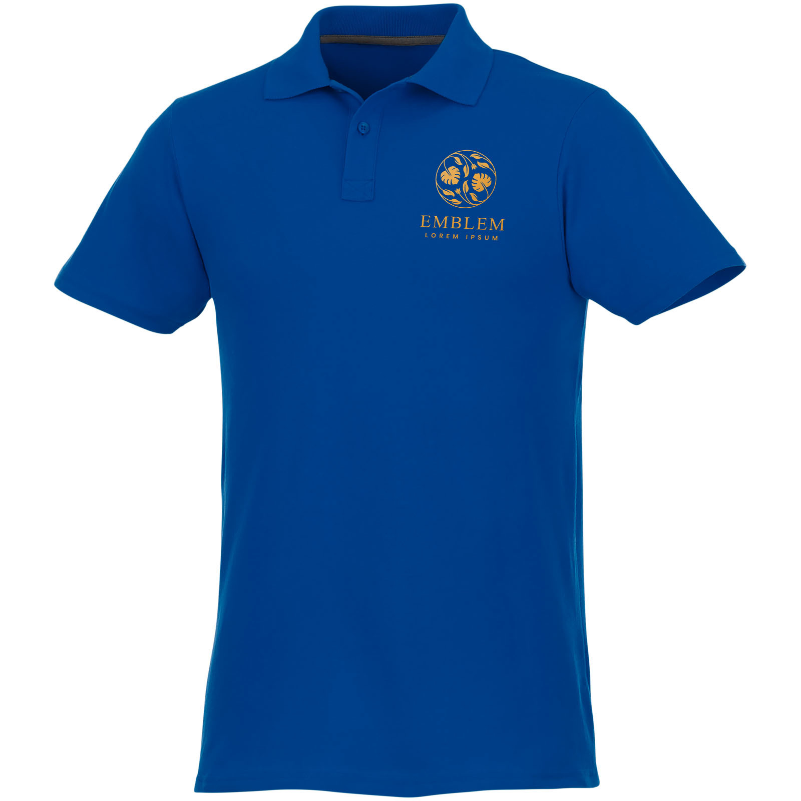 Men's polo | 100% cotton | 180 g/m2 | Short sleeves | XXL | blue