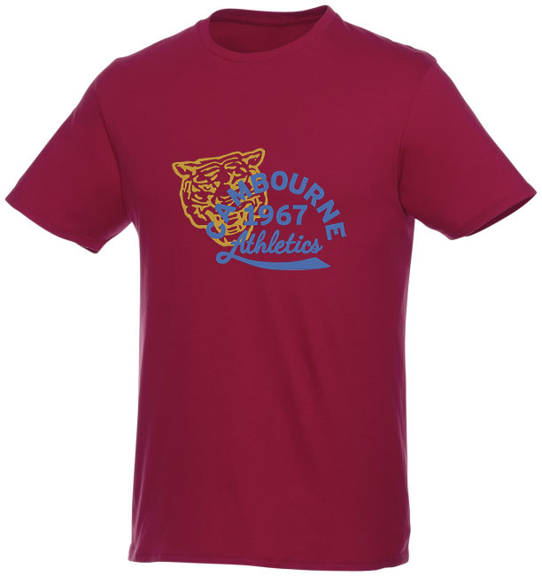 T-shirt met korte mouwen | Katoen 150 g/m² | Voor mannen | Veel kleuren | 3XL | bordeaux rood