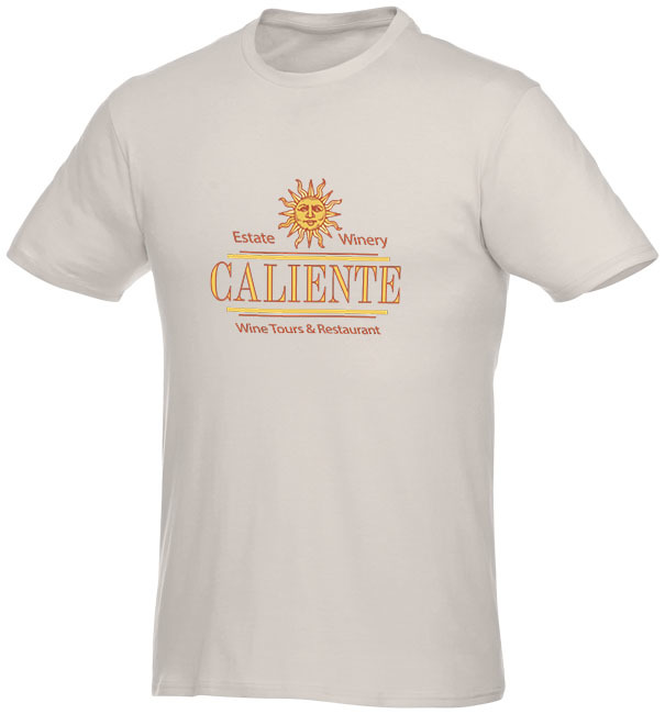 T-shirt met korte mouwen | Katoen 150 g/m² | Voor mannen | Veel kleuren | XXS | licht grijs