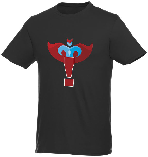 T-shirt met korte mouwen | Katoen 150 g/m² | Voor mannen | Veel kleuren | XS | zwart