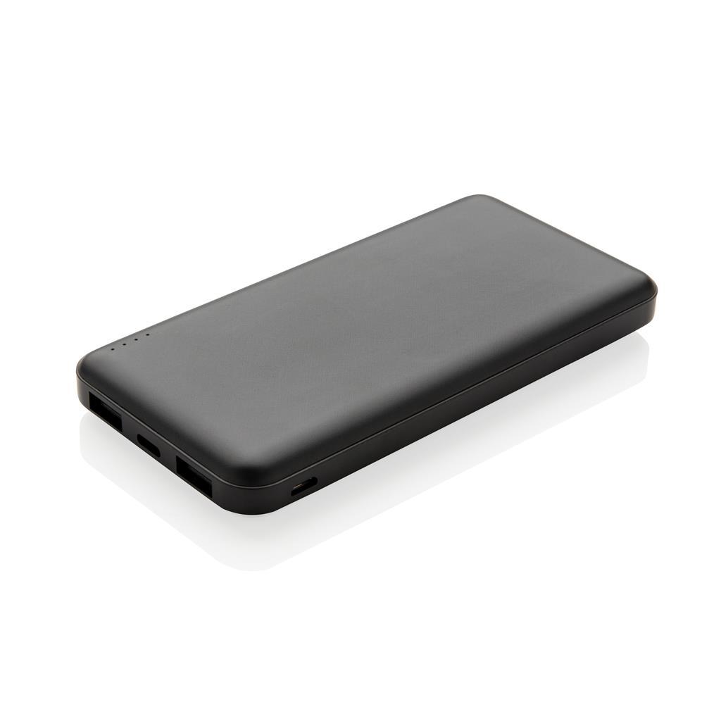 Power bank | 10.000 mAh | High density | Compact | Black
