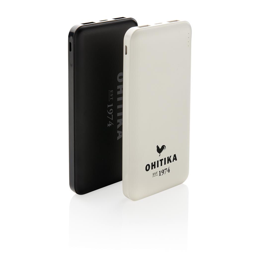 Power bank | 10.000 mAh | High density | Compact | Black